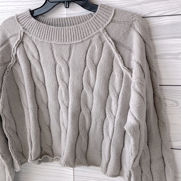 Leave Me To It Cable Knit Sweater - Picture 4 of 9